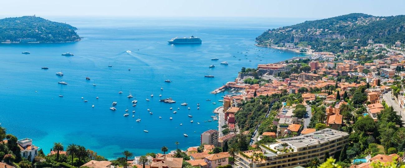 Les ventes en viager sont très fréquentes sur la Côte d’Azur (ici vue aérienne sur Nice)