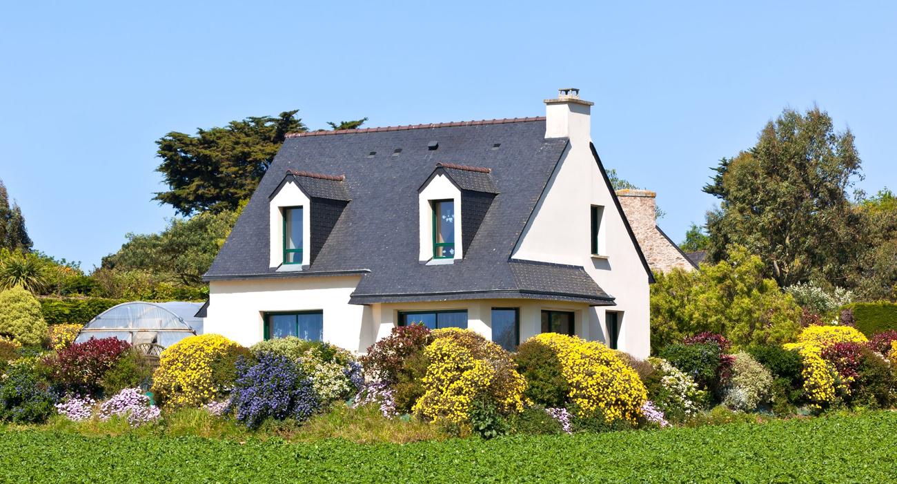 Les maisons en Province (ici en Bretagne) ont de plus en plus la cote auprès des Français