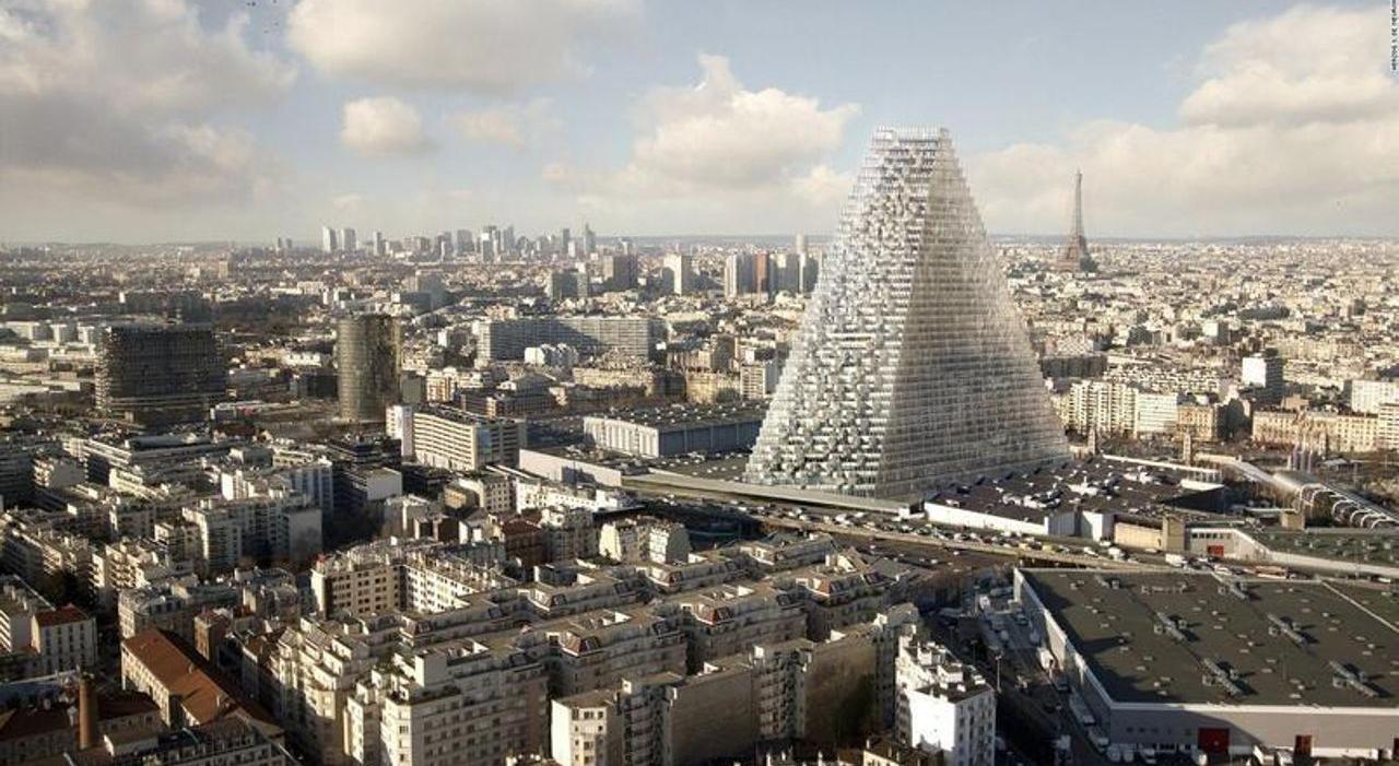Voilà à quoi devrait ressembler la Tour Triangle qui doit être implanté porte de Versailles (15e à Paris)