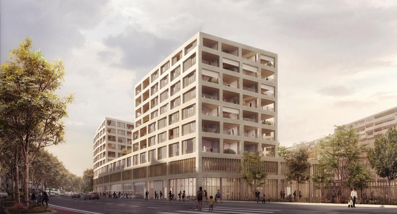 Voilà à quoi devrait ressembler le futur ensemble immobilier rue Erlanger (16e à Paris).