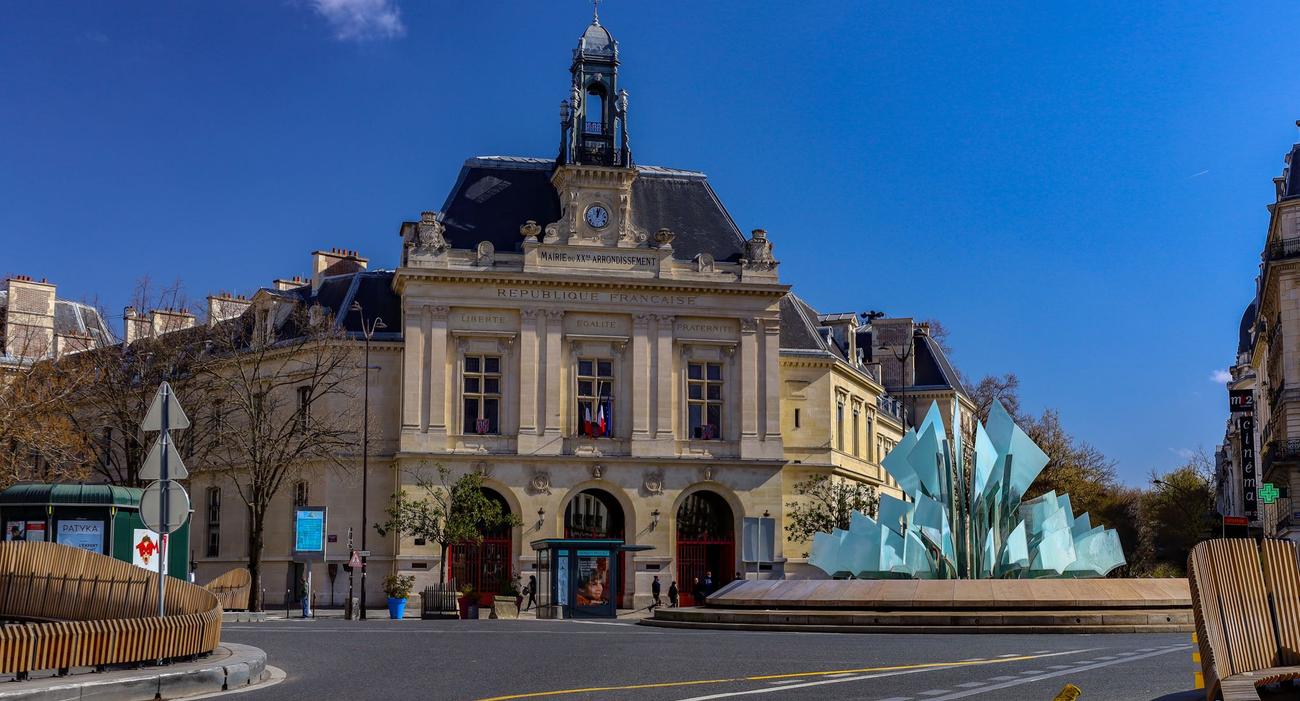 C’est dans le 20e arrondissement de Paris (ici, place Gambetta) que la mairie a enregistré le plus de signalements de locataires.