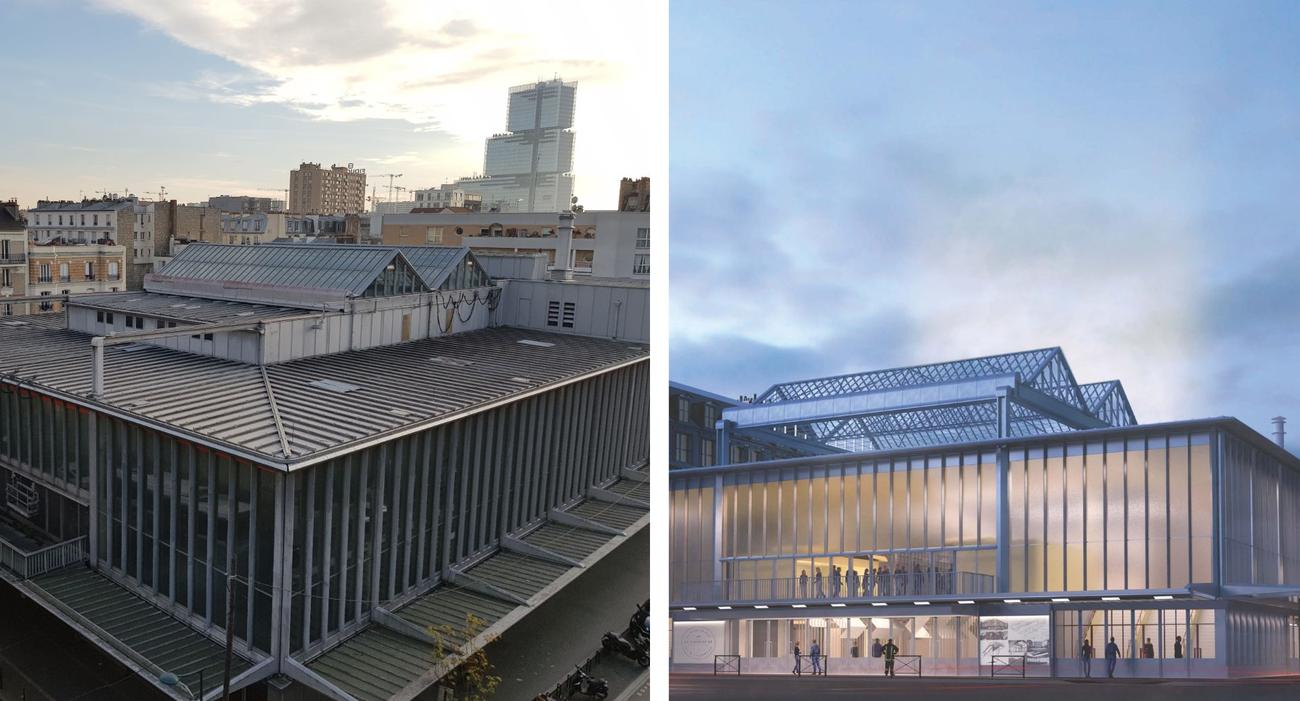 Le groupe Alain Ducasse n’a pas hésité à dépenser 2,1 millions d’euros pour acheter ce chef-d’œuvre de l’architecture moderniste (photo avant / photo après transformation).