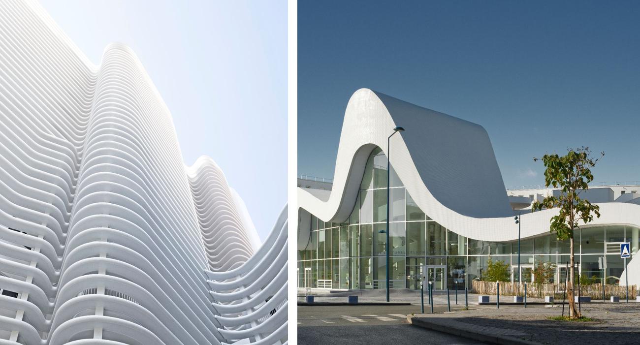 Cet architecte déploie ses courbes de béton blanc à Monaco comme à Pantin