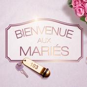 TF1 souhaite «bienvenue aux mariés»