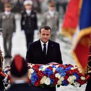 Un 8 mai sobre (et pluvieux) pour Emmanuel Macron