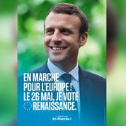 Emmanuel Macron sur une affiche électorale: une entorse à la tradition républicaine