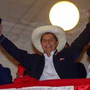 Le syndicaliste Pedro Castillo élu président au Pérou