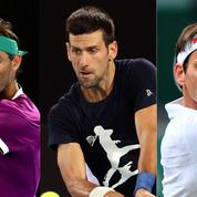 Nadal, Djokovic, Federer: la fabuleuse histoire sans fin