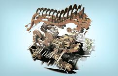 Exposition Vinci: un lion en bois, ancêtre de la robotique moderne