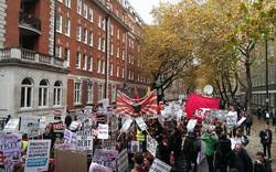 A Londres, les étudiants sont en grève contre l’augmentation des loyers
