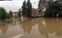 L’Université d’Orsay sous l’eau
