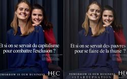 La nouvelle campagne de HEC Paris moquée sur internet