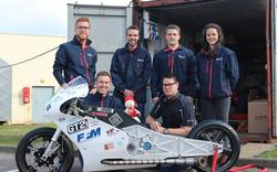 Ces six étudiants ont construit une moto pour battre le record du monde de vitesse