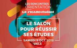 Lille: rendez-vous aux Rencontres de l’orientation du Figaro Étudiant le 5 octobre 2019