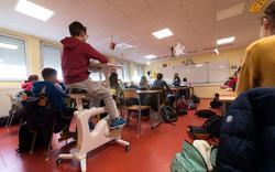 Allier: des vélos-bureaux en classe pour canaliser l’énergie des collégiens