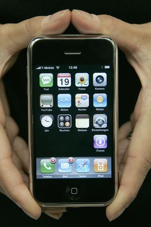 Le premier iPhone, sorti en 2007.