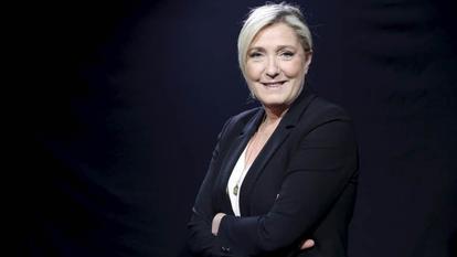 Marine Le Pen ne semble pas avoir souffert de son échec à la présidentielle.