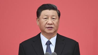 Dans le cadre de la stratégie d’indépendance technologique chinoise poursuivie par le président Xi Jinping, (ici le 26 août à Pékin), TikTok s’est vu rappelée à ses obligations vis-à-vis du Parti.