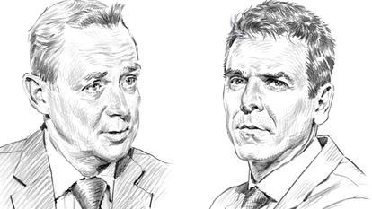 Jean-Charles Brisard et Thibault de Montbrial.