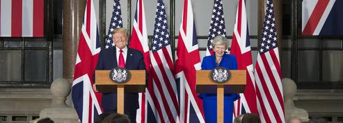 À Londres, Donald Trump se fait le chantre du Brexit
