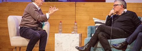 Rencontres du Figaro: Fabrice Luchini et Michel Onfray enchantent la Salle Gaveau
