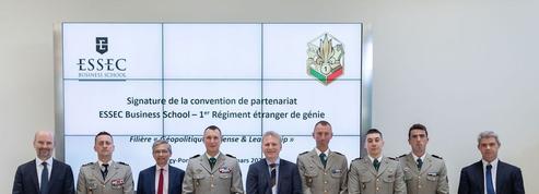 L’Essec signe un partenariat avec la Légion étrangère