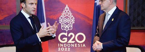 G20: Emmanuel Macron revient à la charge sur les sous-marins australiens