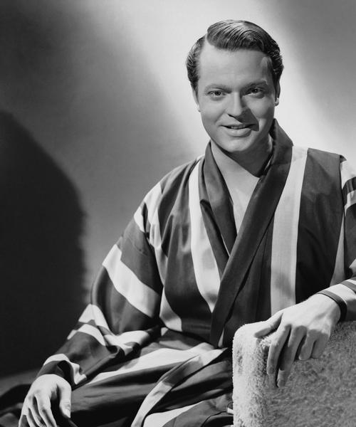 Orson Welles dans Citizen Kane. 
