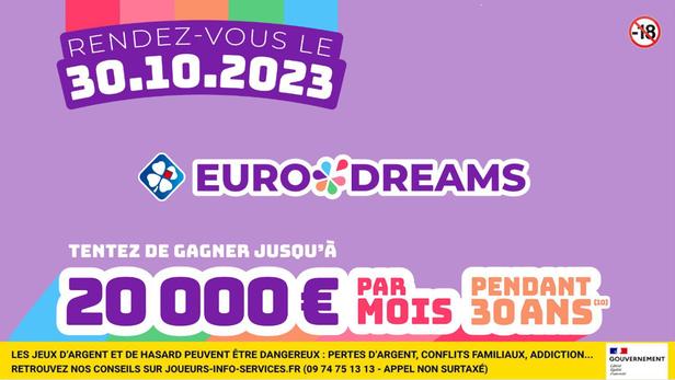 EuroDreams: Découvrez Le Nouveau Jeu De Tirage FDJ Et Remportez Le ...