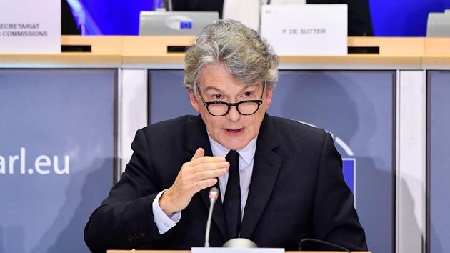 Commission européenne: feu vert des eurodéputés à Thierry Breton