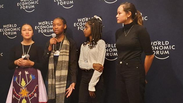 A Davos Greta Thunberg N Est Plus Seule