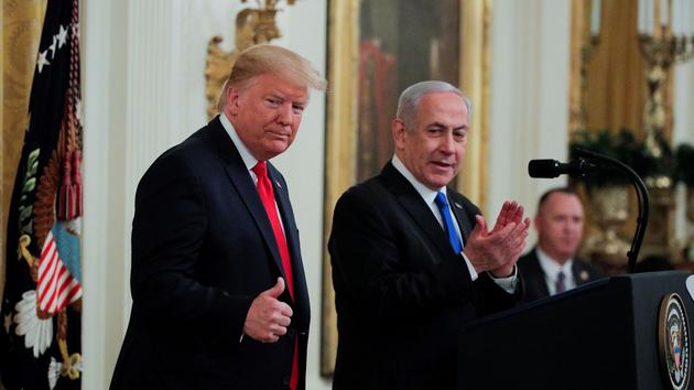 Trump et Nétanyahou scellent un pacte pour une paix improbable