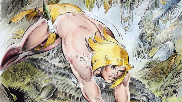 Hommage A Andre Cheret Dessinateur Du Tarzan A La Francaise