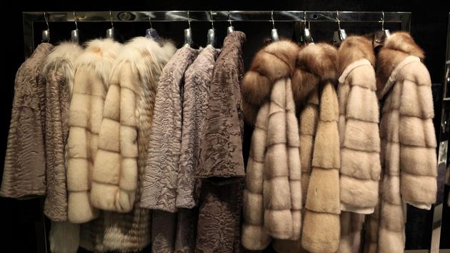 manteau vison véritable