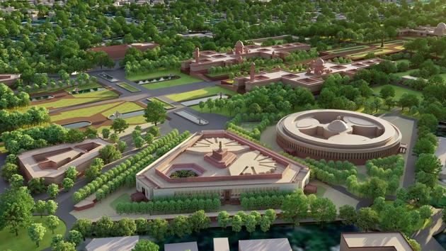 Sur le chantier titanesque de Central Vista, o&ugrave; Modi veut afficher l&rsquo;Inde nouvelle