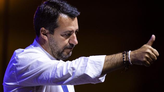 Matteo Salvini si sta scaldando
