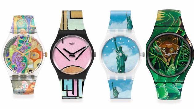 Van Gogh, Klimt, Mondrian… Swatch vous offre le Moma