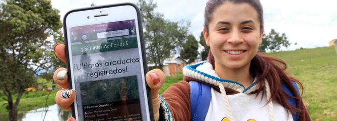 Une application aide les agriculteurs colombiens à vendre leurs récoltes au juste prix