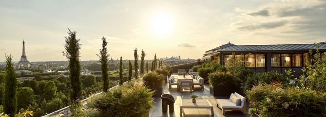 Dans le jardin secret des suites de luxe 