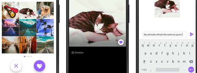 Contrairement à Tinder, il est possible de commenter les photos des internautes sur Facebook Dating.