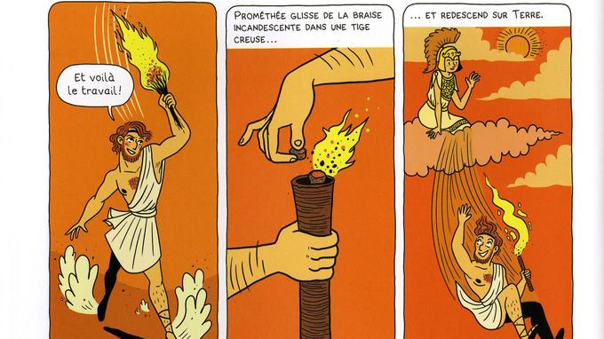 La mythologie racontée aux enfants
