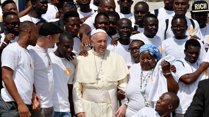 Dans la basilique Saint-Pierre, le Pape va c&eacute;l&eacute;brer sa &laquo;messe pour les migrants&raquo;