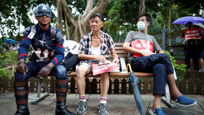 Hongkong 17 Million De Manifestants Ce Dimanche Selon Les Organisateurs