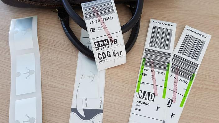 Air France Mise Sur Des Etiquettes Intelligentes Pour Tracer Les Bagages