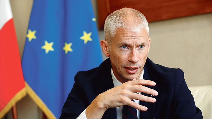 Franck Riester: «Il est essentiel de conserver nos parts de marché»