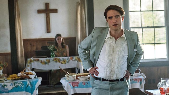 Le Diable Tout Le Temps Distribution Les flamboyants démons de Robert Pattinson dans Le diable, tout le temps