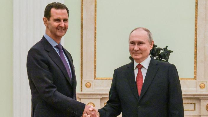 À Moscou, Bachar El-Assad Compte Sur L’allié Russe Pour Consolider Sa ...