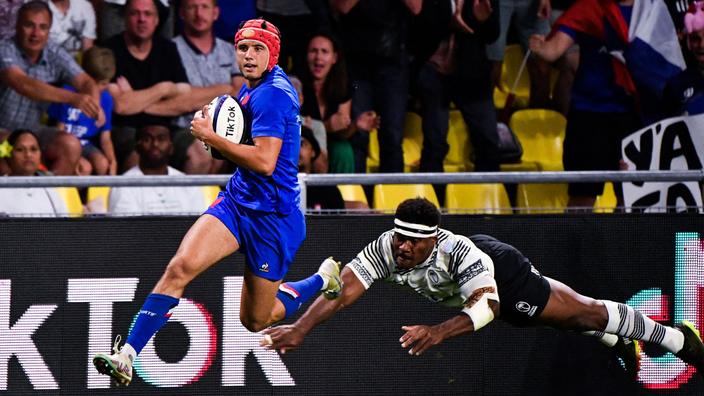 XV De France: Louis Bielle-Biarrey, à Toute Vitesse Sur Son Aile