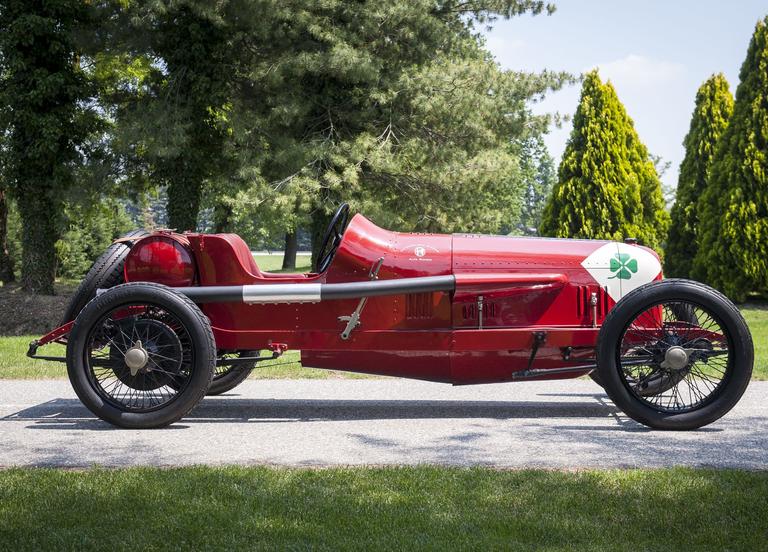 L’Alfa RL victorieuse de la Targa Florio de 1923.