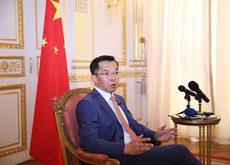 Lu Shaye, l’un des ambassadeurs les plus durs de la diplomatie chinoise, à Paris.